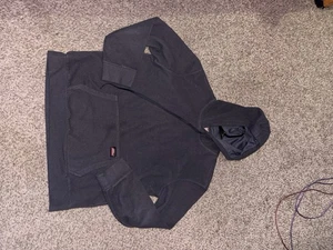 Dickies Sweater Mens Large Grey Hoodie Sweatshirt Pullover Fleece Work Wear Top - Picture 1 of 5