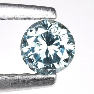 0.20ct Natural Loose Diamond Round Cut Treated Blue -  I3 Clarity 3.47mm - Picture 1 of 1