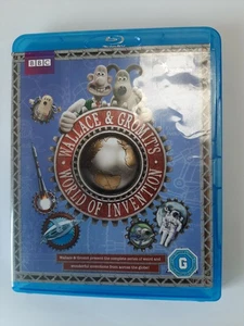 WALLACE & GROMIT'S WORLD OF INVENTION BLU RAY 2010 RARE - Picture 1 of 3