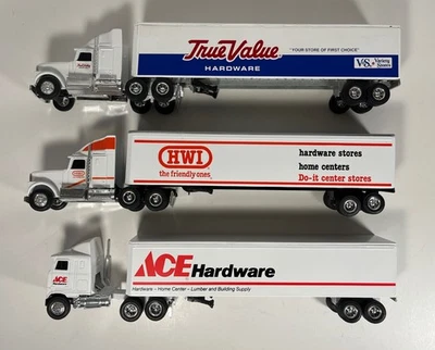 Remolque Ertl 1/64 Diecast International Mack semi lote de 3 HWI ACE verdadero valor Foto 1 de 4