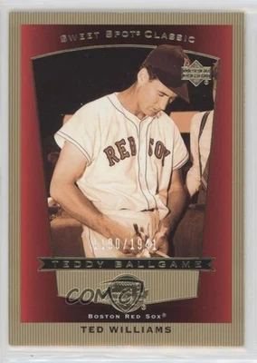 2003 Upper Deck Sweet Spot Classic Teddy Ballgame /1941 Ted Williams #112 HOF - Image 1 of 2