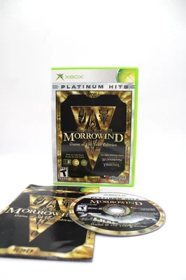 Reacondicionado Original Xbox Elder Scrolls III 3 Morrowind GOTY Edition PH Excellen Foto 1 de 4