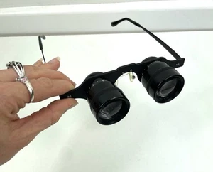 Birdwatching / Opera Ballet Theatre Binoculars Glasses Black 3,5x34mm Used - Picture 1 of 13