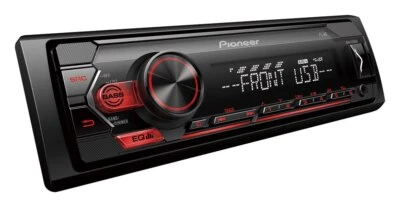 Pioneer MVH-S120UB 1 DIN Autoradio mit roter Beleuchtung und USB Android  - Bild 1 von 4