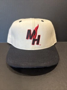 Vintage 90’s Miami Heat 7 1/2 New Era Hat 5950 Pro Model NBA Wool Plain Logo - Bild 1 von 6