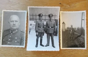 3 alte Fotos Polizei / Polizist / Gendarmerie 2. WK - Bild 1 von 2