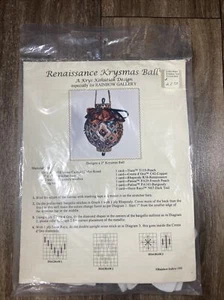 Rainbow Gallery Krys Kohutiak Christmas Holiday Ornament Bulb Craft Kit - Picture 1 of 4