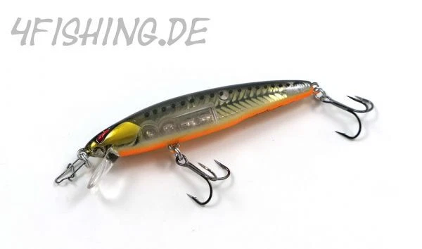 NORIES Laydown Minnow JUST WAKASAGI in BB GOLD RUSH - der Barschkiller!!! - Bild 1 von 1