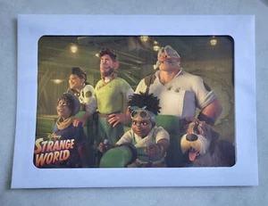 DISNEY MOVIE CLUB EXCLUSIVE LITHOGRAPH-STRANGE WORLD - Picture 1 of 1