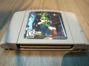 Detective Luigi - For Nintendo 64 N64 - EXPANSION PAK is required !! NTSC - Picture 1 of 1