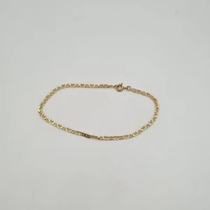 Gourmette or jaune 18 carats - Picture 1 of 5