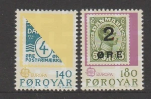 FAROE ISLANDS 1979 EUROPA Set of 2 MNH $1.00 - Picture 1 of 1