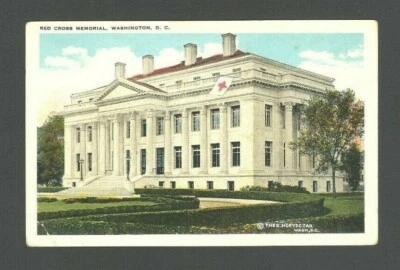 USA United States The American Red Cross Building Vintage Postcard Stationery - Image 1 of 2