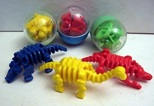 8 Rompecabezas de Dinosaurios en Cápsulas Máquina Vendedora Juguete Premios Sin Usar Antiguo Stock - Imagen 1 de 1