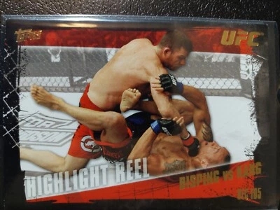 Michael Bisping Denis Kang #195 2010 Topps UFC Thick Gold Parallel - Image 1 of 2