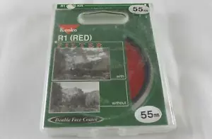 Kenko 0353 R1 55mm Double Face Coated Filter - Red #25 - Made in Japan (155370) - Picture 1 of 2