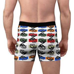 Black Honda Element Mens Boxer Brief-Original Car Art- color matched to his ride - Picture 1 of 6