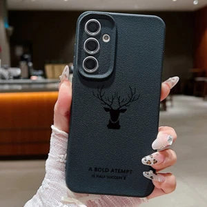 Learther For Samsung S25 Ultra S24 S23 S22 S21 A56 A36 A26 Shockproof Case Cover - Picture 1 of 17
