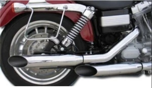 Khrome Werks 3" hp-Plus Slash Cortar sin Cordones Harley Davidson FLSTN Flstsb - Imagen 1 de 7