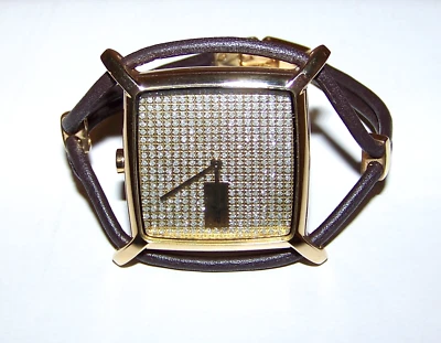 RELÓGIO VINTAGE EDIÇÃO LIMITADA FLOCO DE NEVE por AXCENT de CRISTAIS PAVIMENTADOS DA ESCANDINÁVIA - Imagem 1 de 4