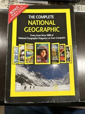 Complete National Geographic Magazine Every Issue 1888-2009 (6 DVD-ROMS) PC MAC - Image 1 of 4