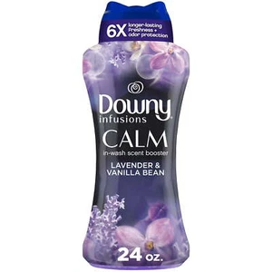Downy Infusions Calm Scent Booster Laundry Beads Lavender and Vanilla Bean 24 oz - Picture 1 of 7