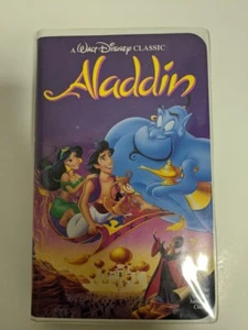 Aladdin (VHS, 1993)(RARE) BLACK DIAMOND 💎 ISBN 1-55890-663-0 - Imagen 1 de 5