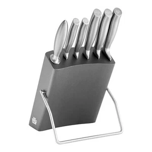 BSF Atlanta Messerblockset 7-tlg, Graphit-Grau  Edelstahl  geschmiedet - Bild 1 von 6