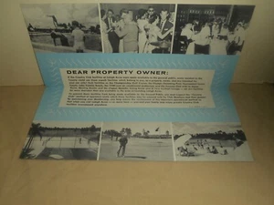 LEHIGH ACRES FLORIDA 1964 Golf COUNTRY CLUB Brochure Property Owner's Invitation - Picture 1 of 12