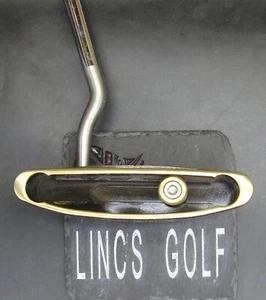 Bridgestone BP-004 Putter 88cm Playing Length Steel Shaft Golf Pride Grip - Picture 1 of 7