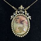 Necklace Michal Negrin Crystals Miniature made in Israel