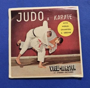 Scarce Sawyer's B670 Judo & Karate with A. Geesink view-master 3 reels packet - Picture 1 of 4