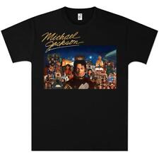 MICHAEL JACKSON MICHAEL CD COVER WITH SIGNATURE LICENSED ADULT UNISEX T-SHIRT