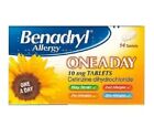 BENADRYL ALLERGY & HAYFEVER ONE A DAY TABLETS 14 TABLETS 10MG