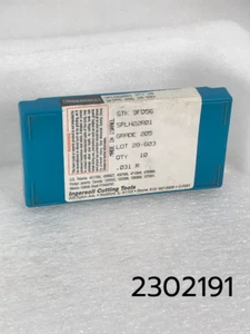 SPLH 22 R01 205 Full Package 10 Ingersoll Tungsten Carbide Inserts Radius 0.031R - Picture 1 of 6