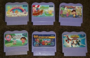 Lot of 6 Vtech Vsmile game cartridges - Spiderman, Bob the Builder and more - Picture 1 of 1