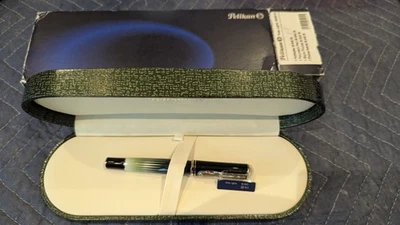 Pelikan M640 полярные огни винтажный перьевая ручка 14k золото nib (bd) - Изображение 1 из 4