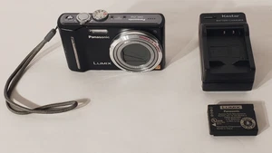 Panasonic LUMIX DMC-ZS6 12X Digital Camera Black W/ Battery, & Charger - Tested - Picture 1 of 18