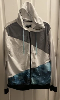 Chaqueta Cremallera Completa Con Capucha - Carbono Talla Mediana Foto 1 de 4