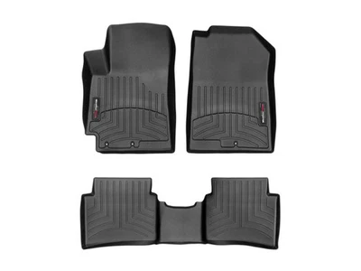 Forro de piso WeatherTech para Kia Rio 2018-2023 5 puertas - 1ª y 2ª fila, negro Foto 1 de 4