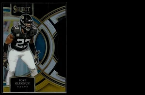 Troquelados Panini Select Silver Prizms 2023 Foye Oluokun #139 Jacksonville Jaguars - Imagen 1 de 2