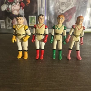 VOLTRON PILOT FIGURES VERY RARE HONG KONG BOOTLEG KNOCKOFF - Picture 1 of 6