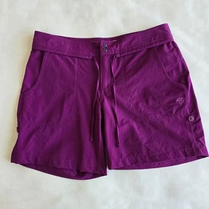 Mountain Hardwear Größe 6 Magenta 7 Zoll Schrittlänge Kordelzug Taschen Shorts neu ohne Etikett - Bild 1 von 13