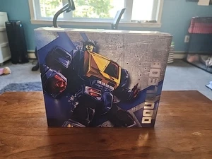 NEW KFC TOYS TRANSFORMERS DOUBLEDECK E.A.V.I. METAL / BLUE BLASTER 2015!!! - Picture 1 of 2