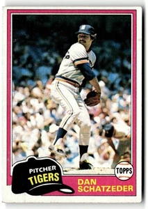1981 Topps Dan Schatzeder #417 Detroit Tigers - Picture 1 of 2