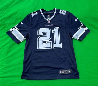 Camiseta Nike NFL Dallas Cowboys Ezekiel Elliott #21 Talla M. Foto 1 de 4