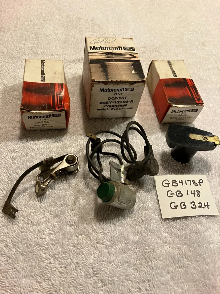 Novo rotor condensador Motorcraft Points 1971-74 Ford Pinto, VW e Porsche - Imagem 1 de 1