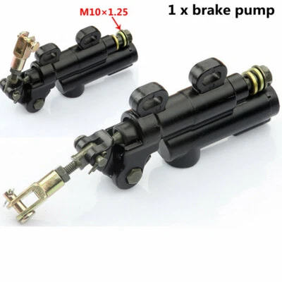 Bomba de freno hidráulica de pie de freno trasero plegable para motocicleta Suzuki Honda Yamaha Foto 1 de 4