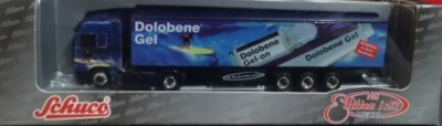 SCHUCO 225033 Camion autoarticolato 5 assi MB Actros "Dolobene Gel" - scala H0 - Immagine 1 di 4