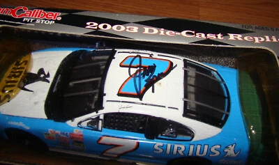 Nascar Jimmy Spencer #7 Sirius 2002 Dodge Intrepid Team Caliber PIt Stop, Signed - Image 1 of 4